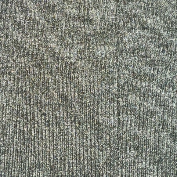 Madewell Swingy Tee Dress in Ribbed Heathered Moss Green size Large - Picture 12 of 14